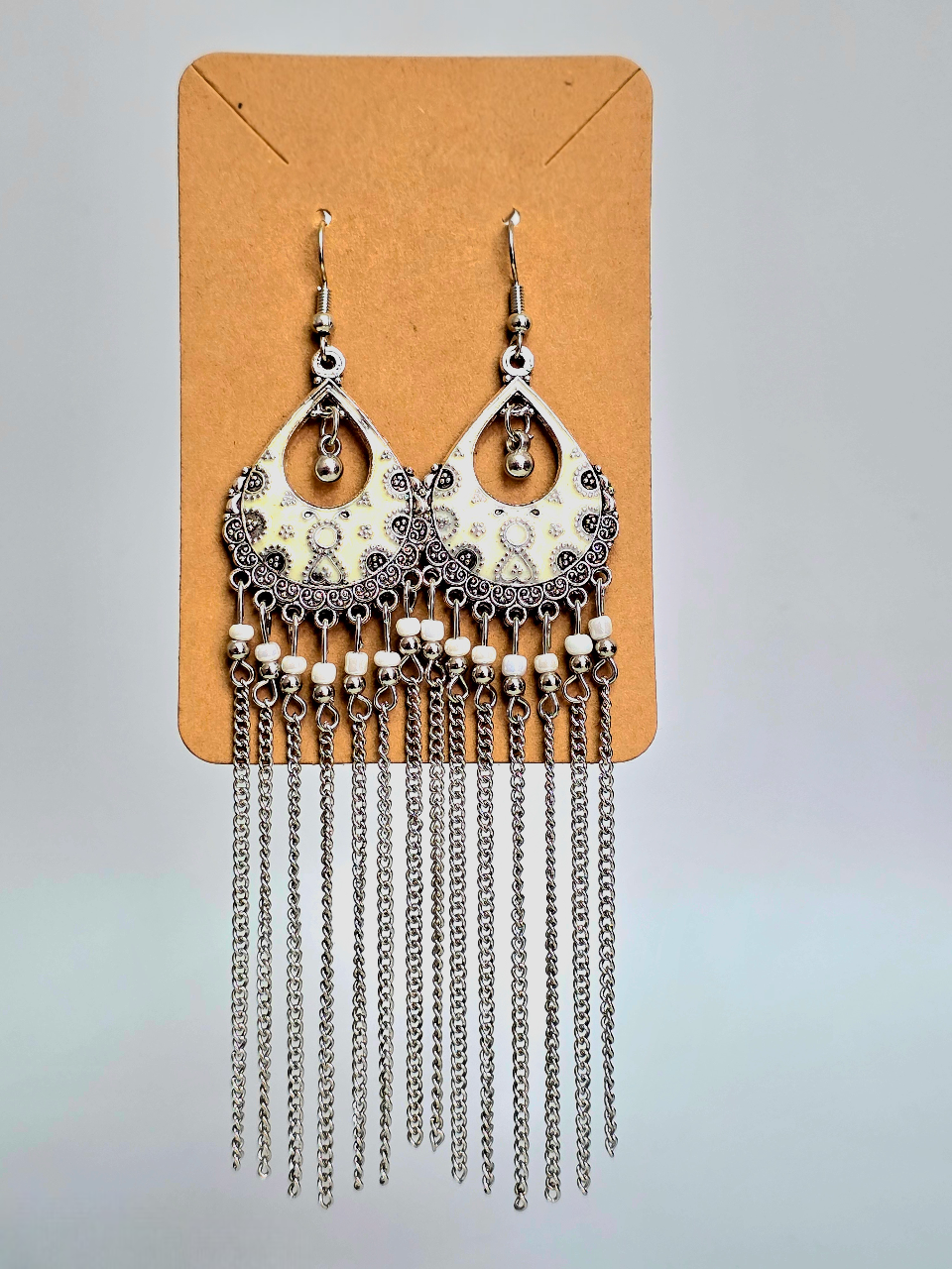 Cascading Chains Earrings #2