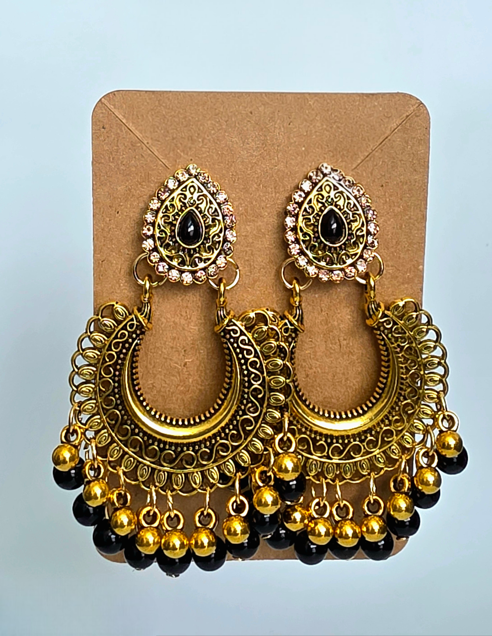 Elegant Golden Drop Earring