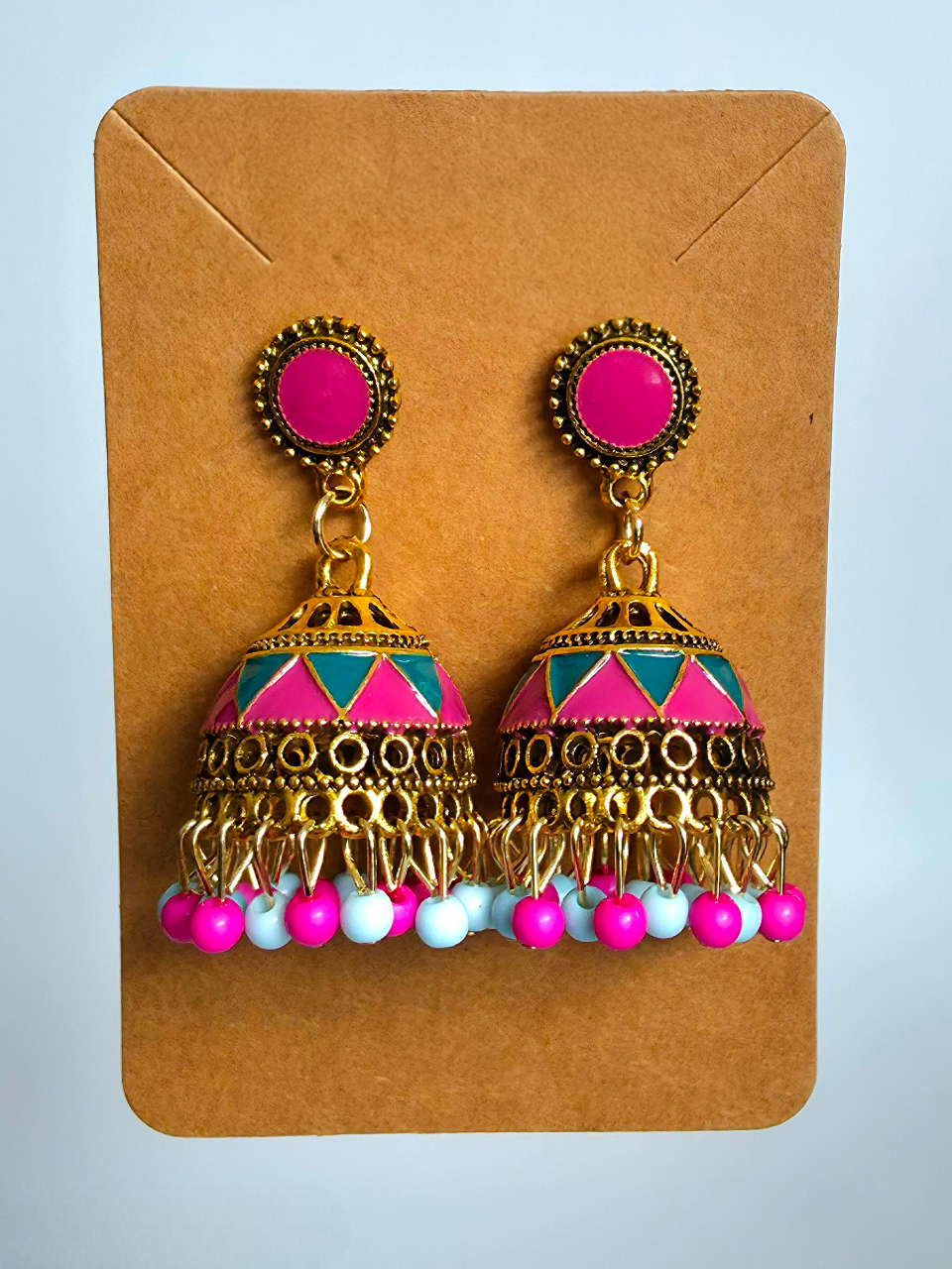 Pink Waterdrop Jumkas #2