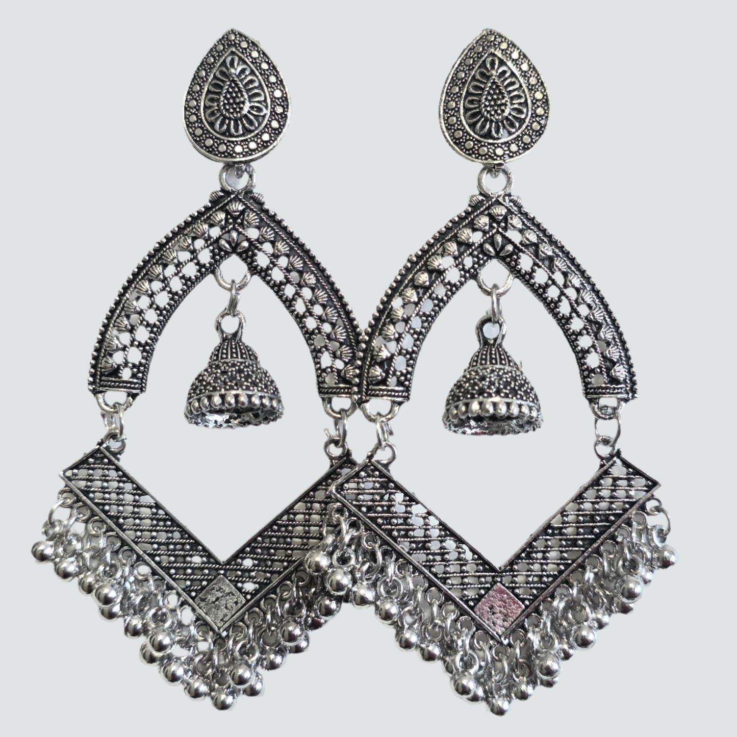 Oxidized Earring 3