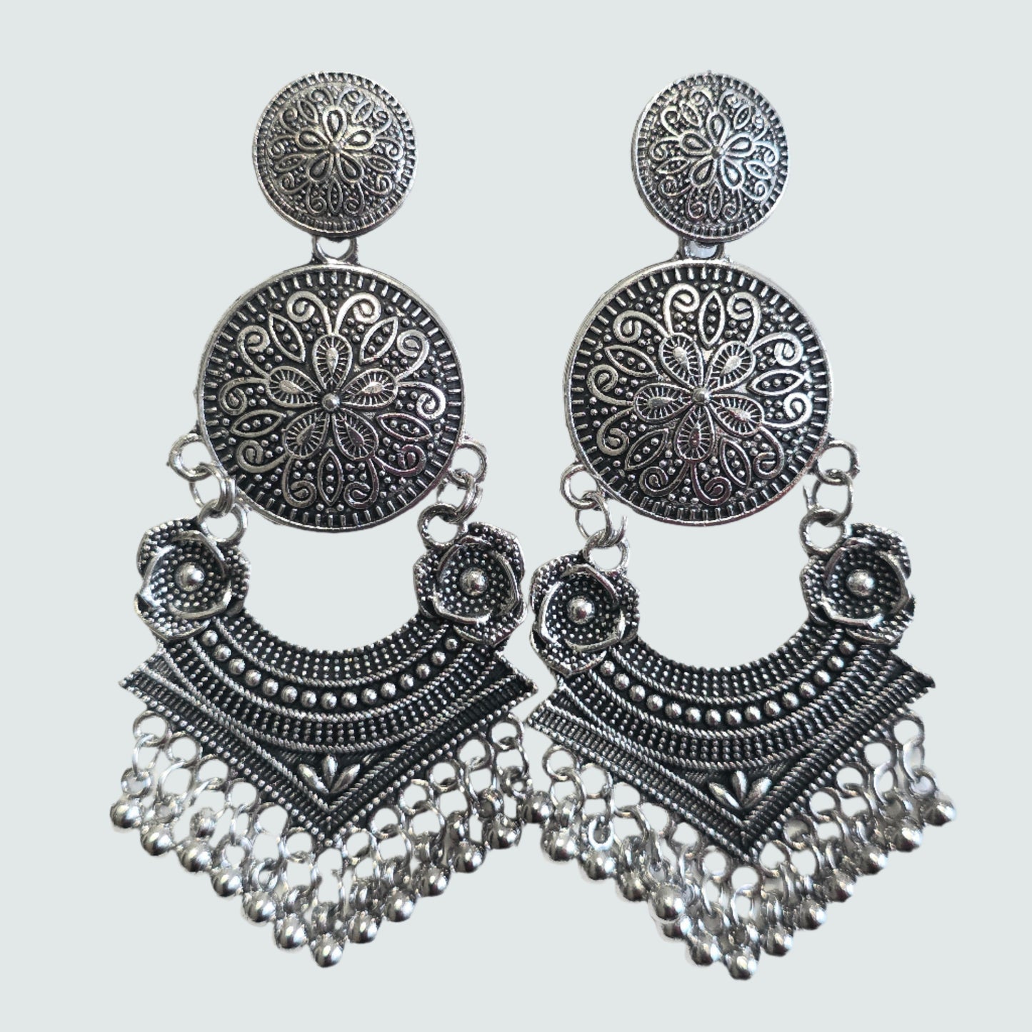 Oxidized Earring 9
