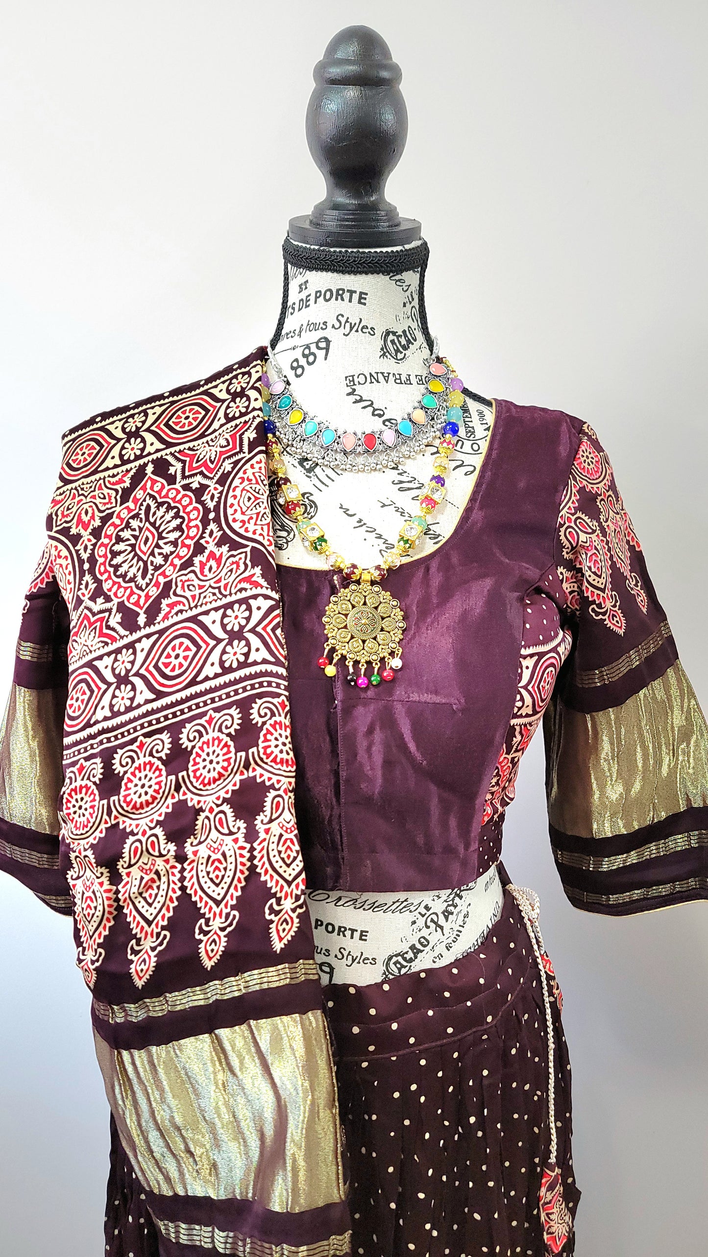 Maroon Chaniyacholi #2