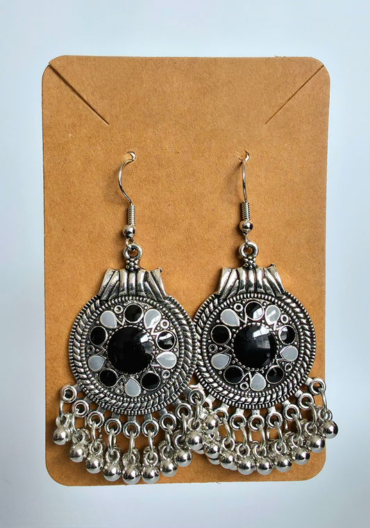 Midnight Bloom Earring