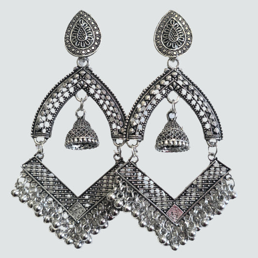 Oxidized Earring 3