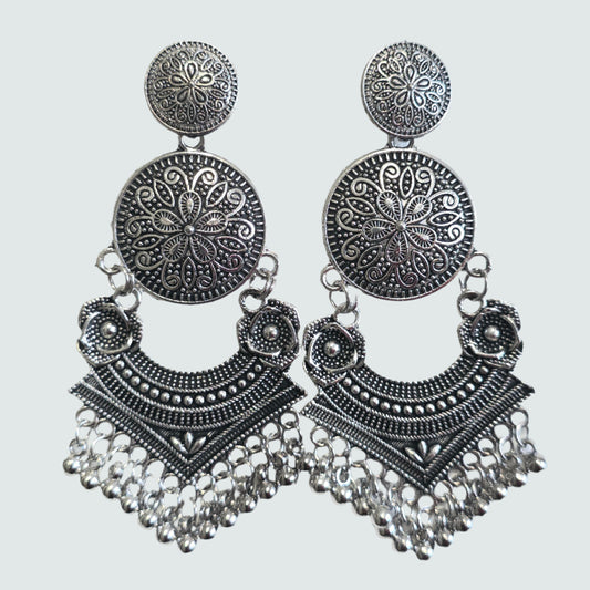 Oxidized Earring 9