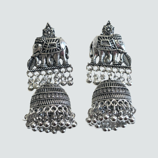 Oxidized Earring 13