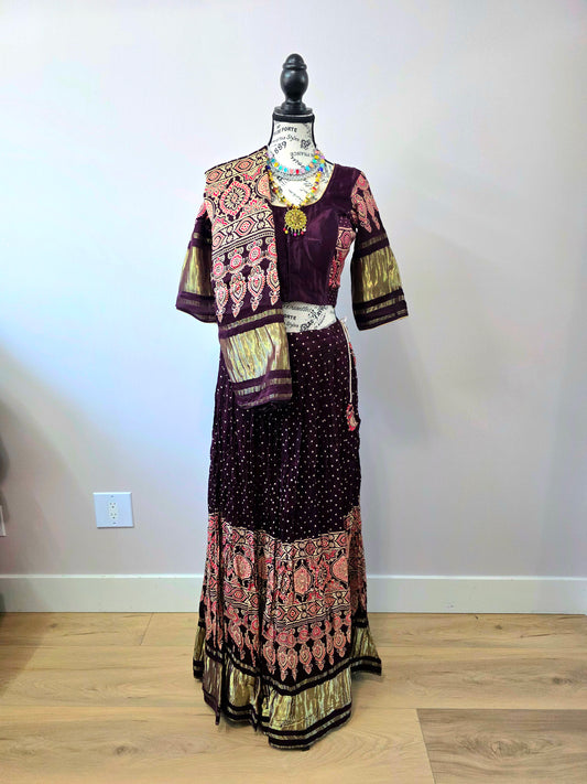 Maroon Chaniyacholi #2