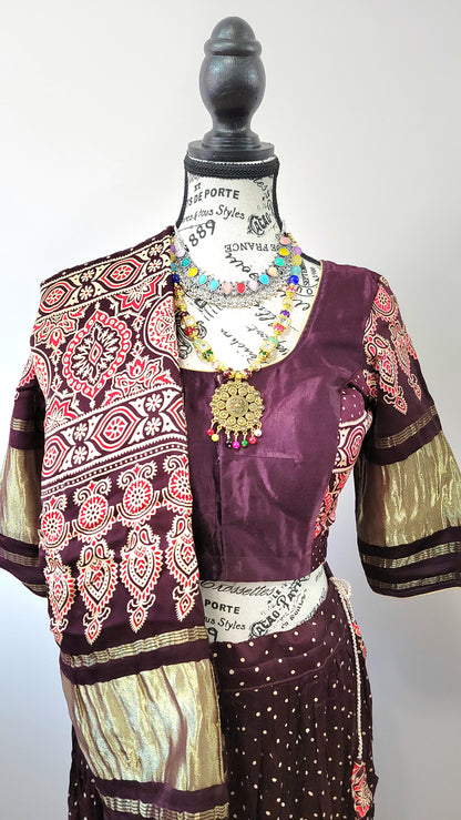 Maroon Chaniyacholi #2