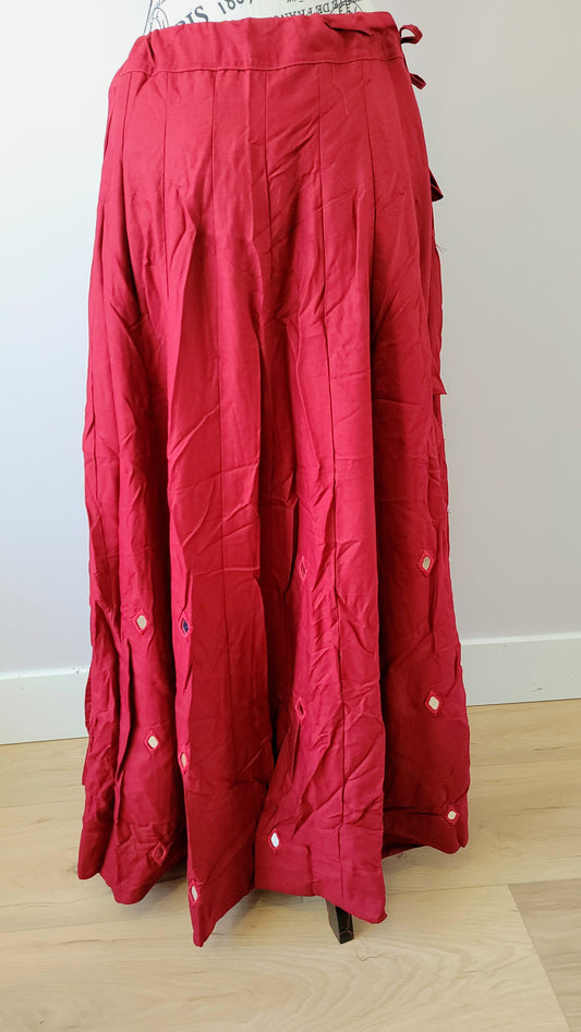 Dark Red Chaniya / Lehengha