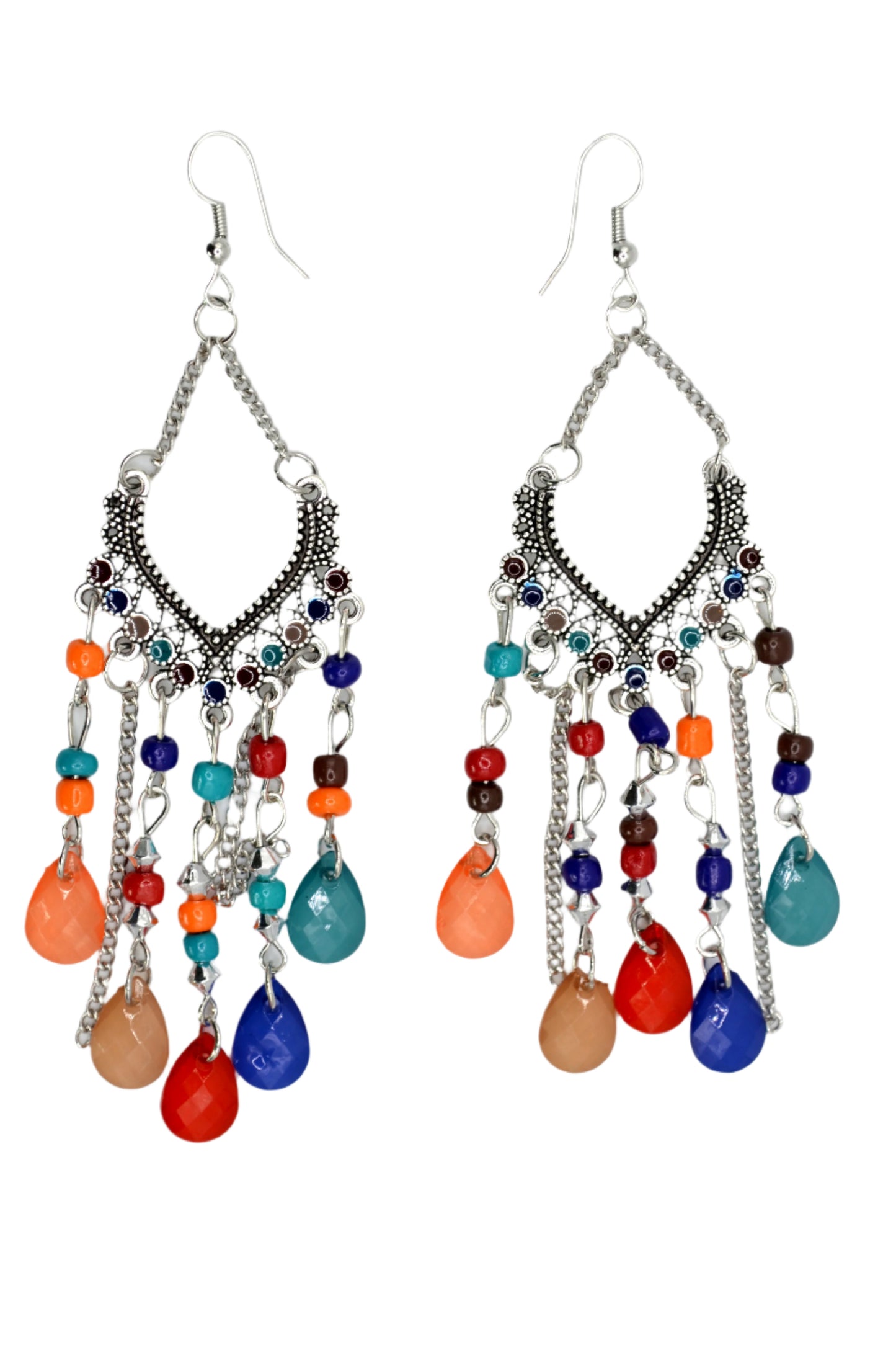 Rainbow Drops Earring