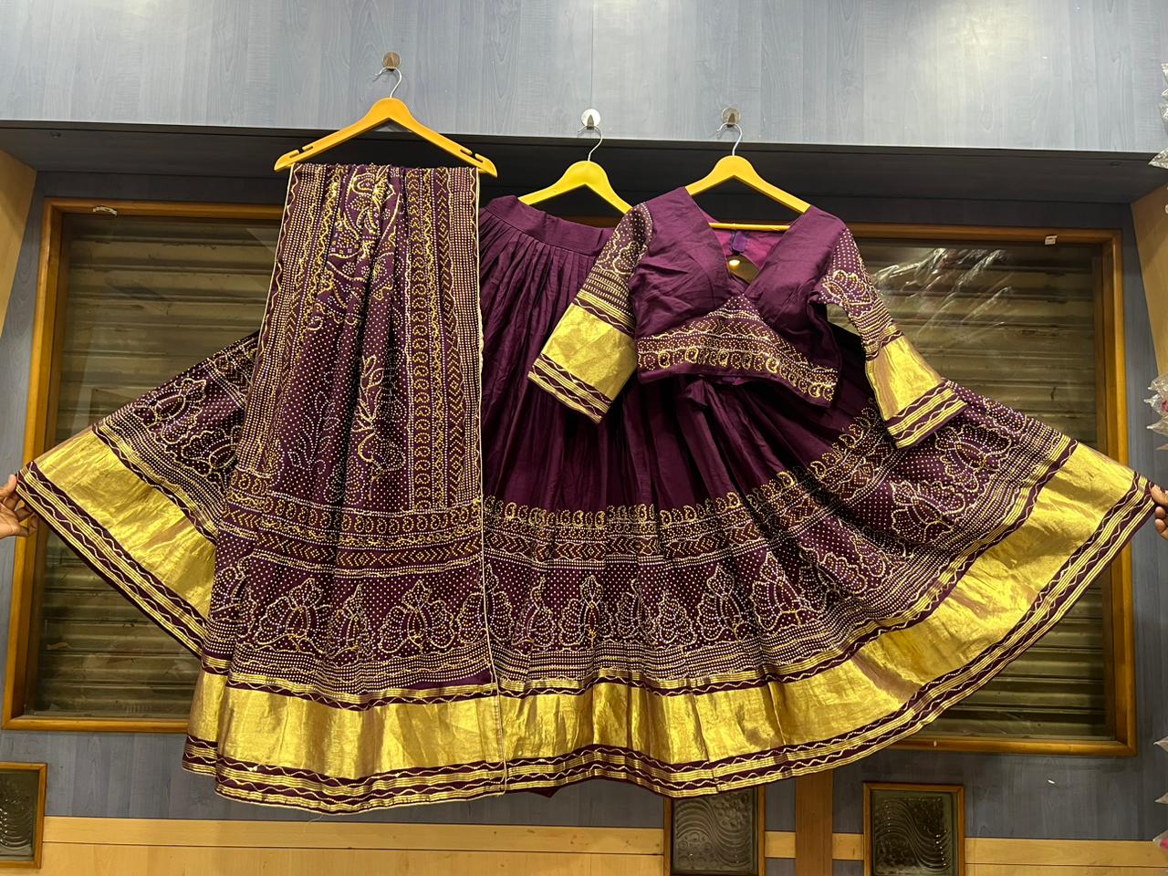 Gaji Silk Chaniyacholi