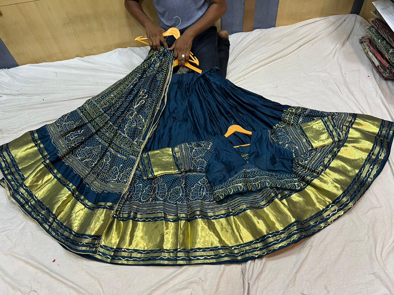 Gaji Silk Chaniyacholi