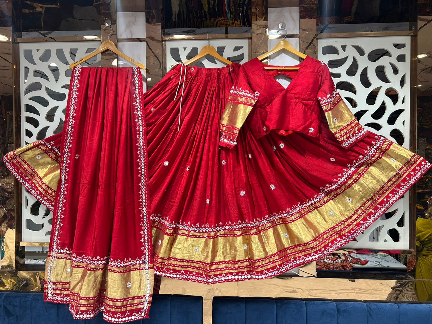 Gaji Silk Chaniyacholi