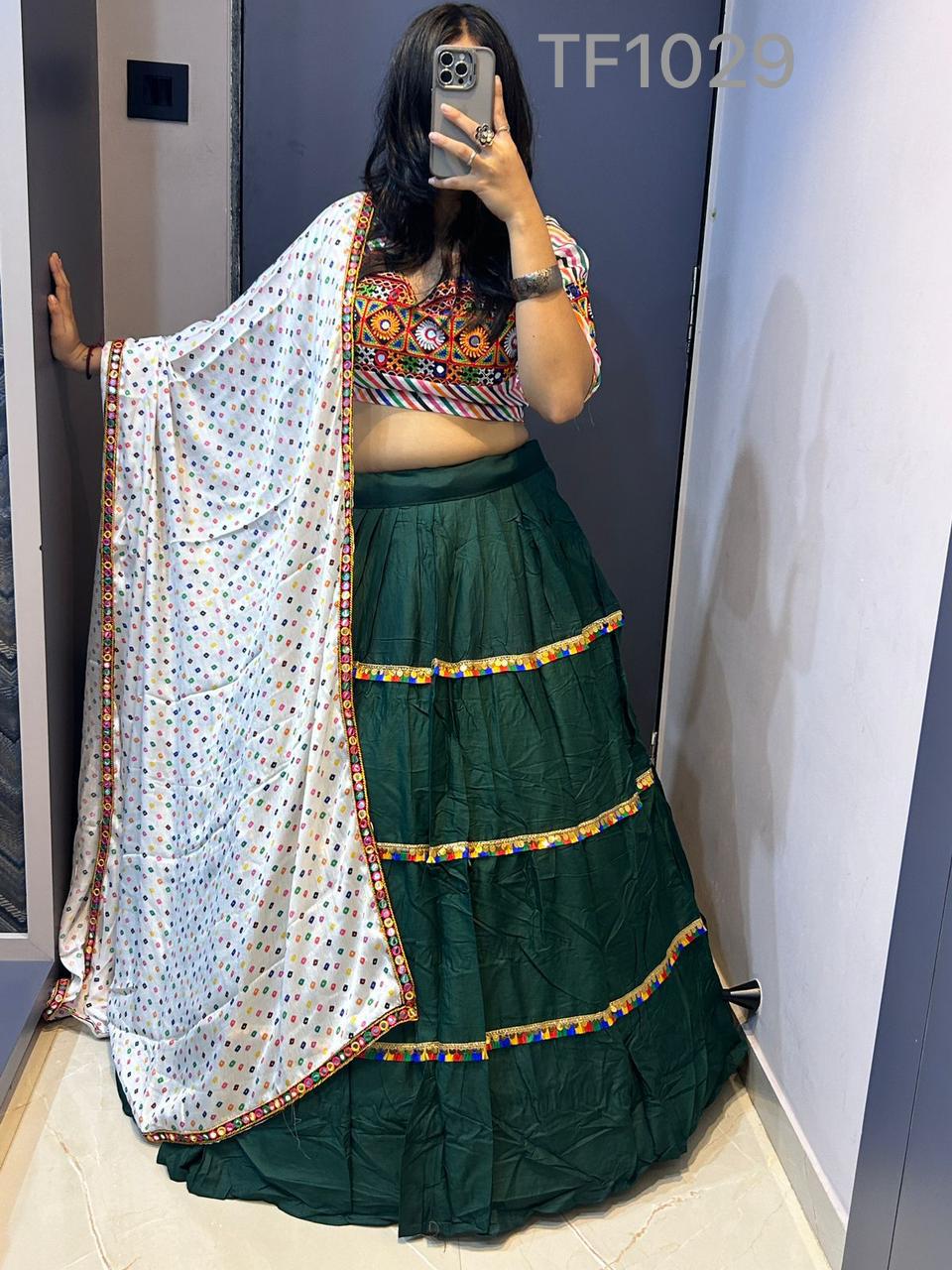 Color Option Lehenga With Dupatta