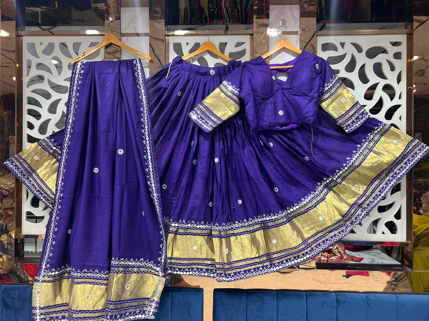 Gaji Silk Chaniyacholi